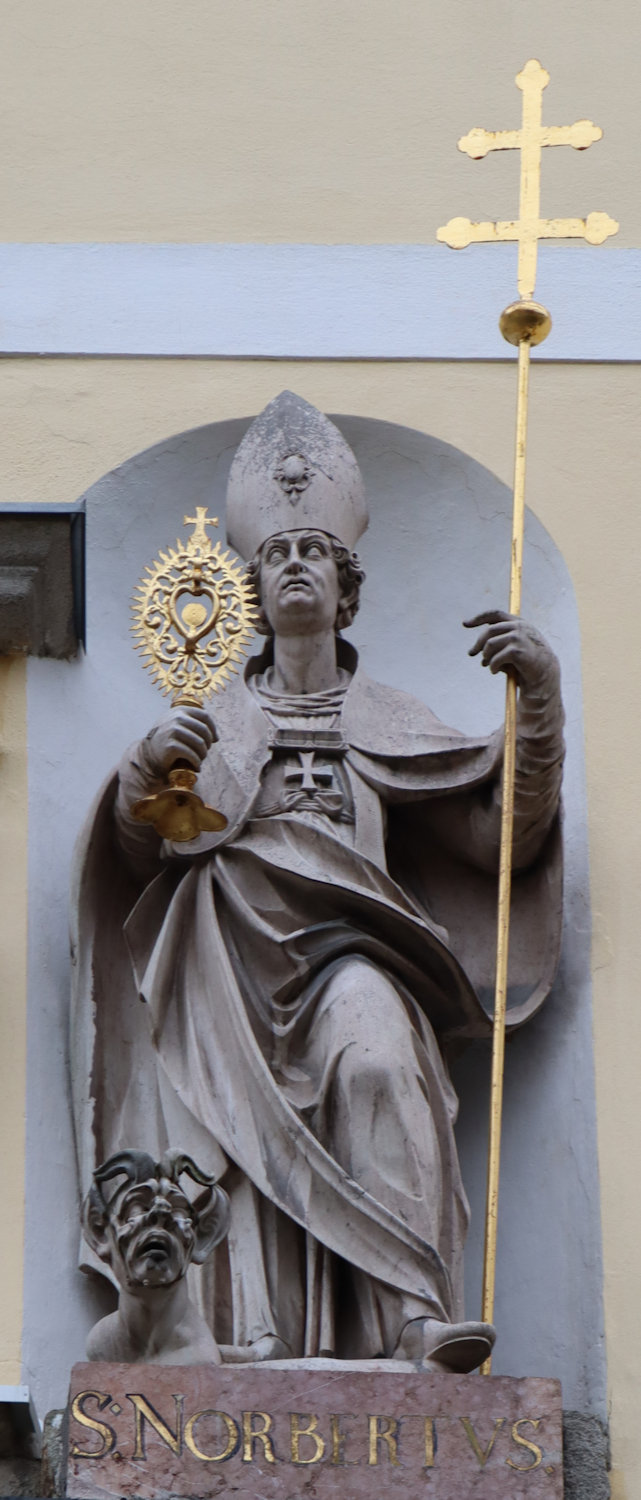 Statue im Stift Schlägl in Oberösterreich