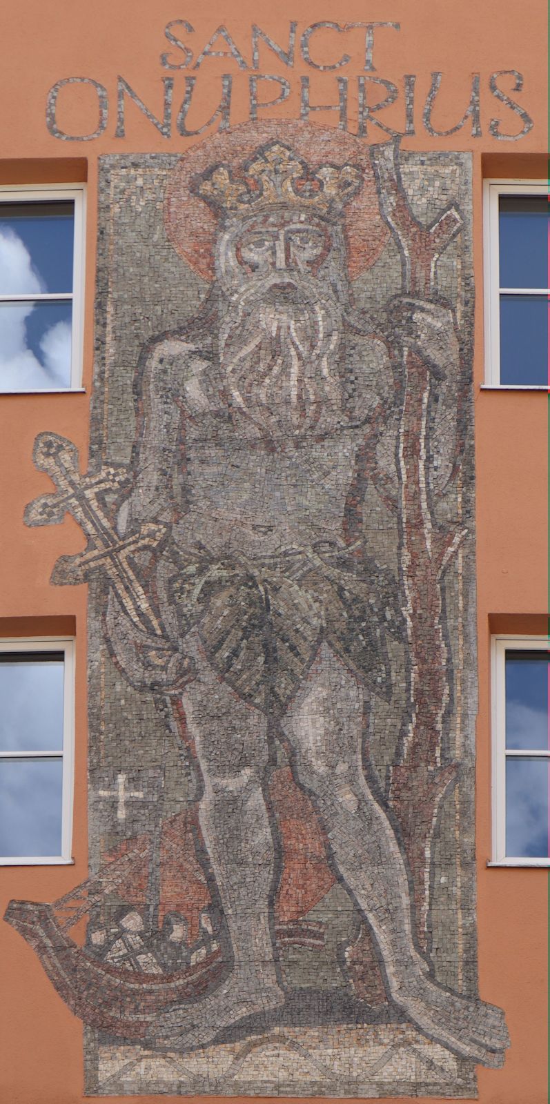 Mosaik am Marienplatz in München