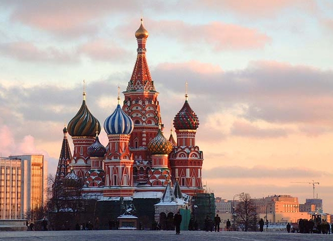 Basilius-Kathedrale, 1561, auf dem Roten Platz in Moskau
