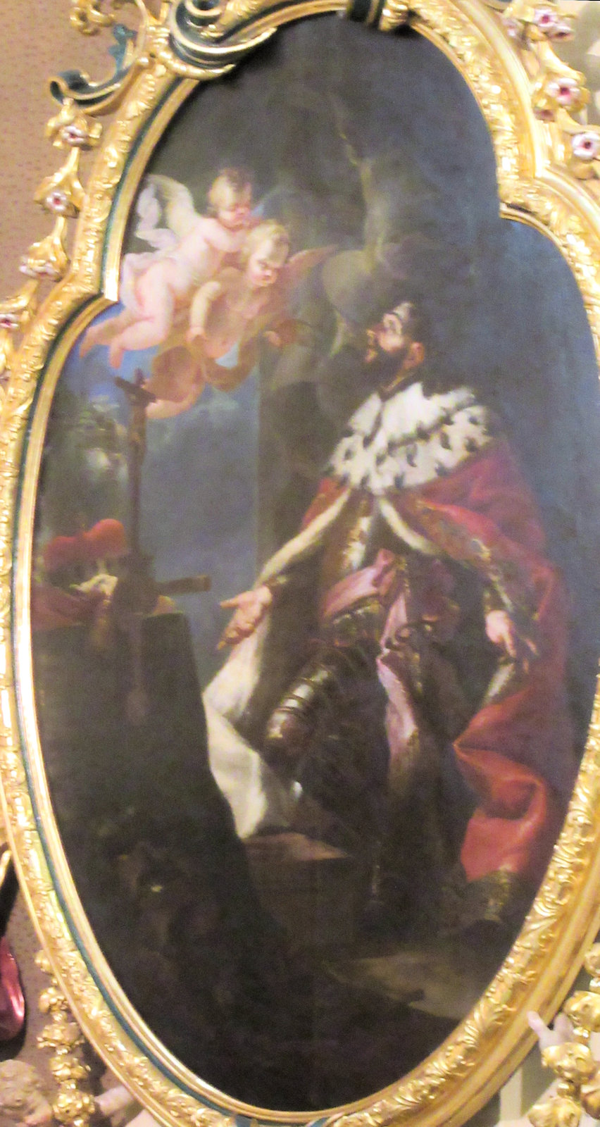 Bild, um 1700, in der Stiftskirche in Vorau