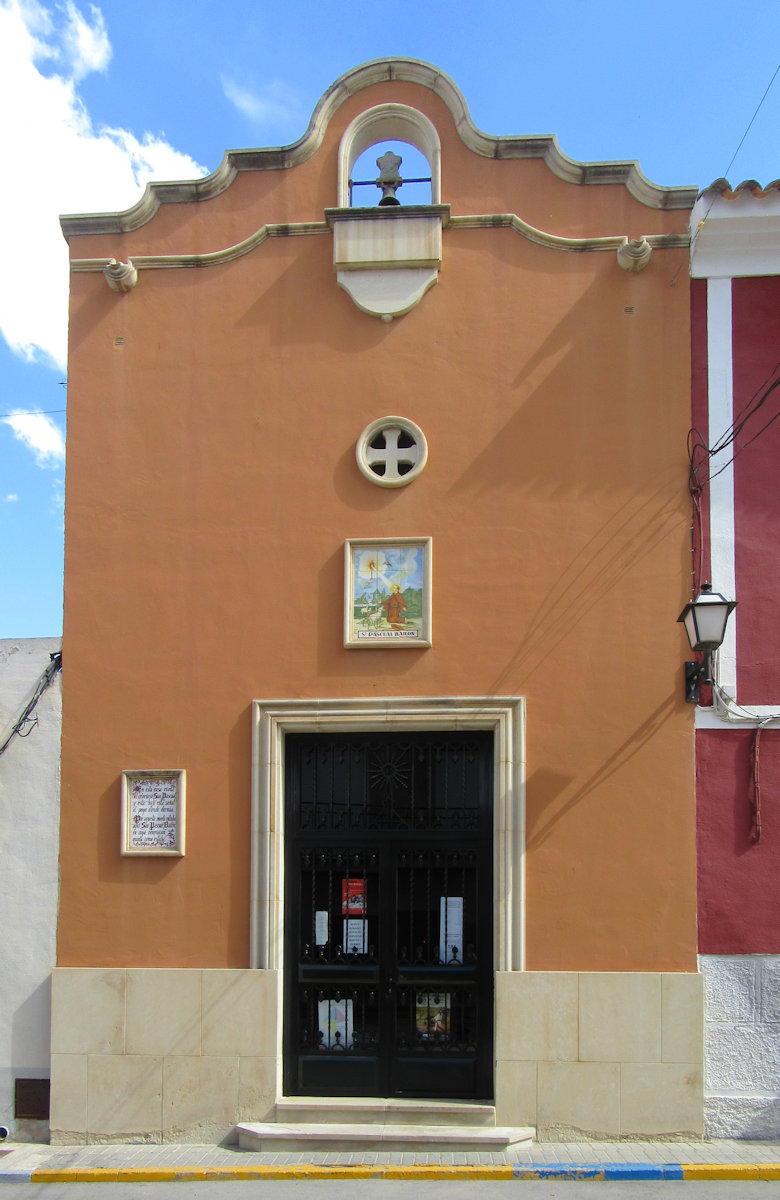 Haus in Monforte del Cid, in dem Paschalis 1560 bis 1564 wohnte