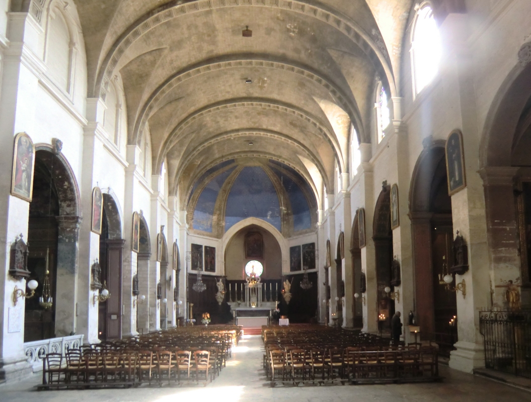 Karmeliterkirche in Avignon, wo Petrus von 1342 bis 1352 als viel beachteter Prediger in der neu erbauten Kirche tätig war