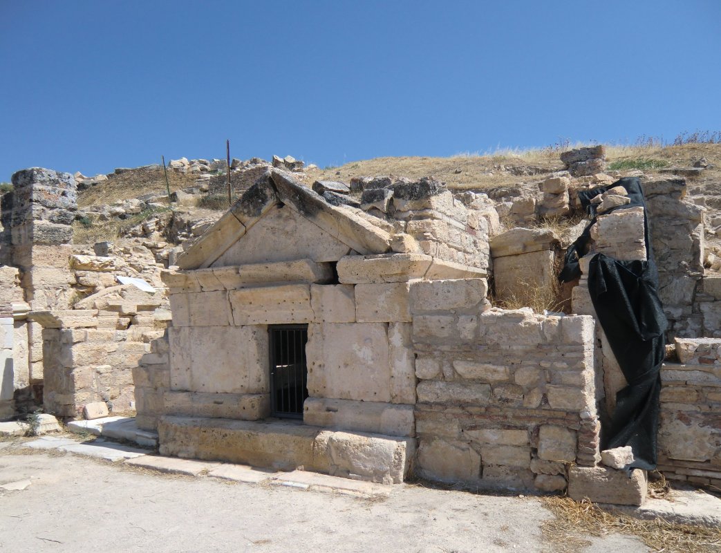 Philippus' Grab in Hierapolis, 2011 von italienischen Archäologen gefunden