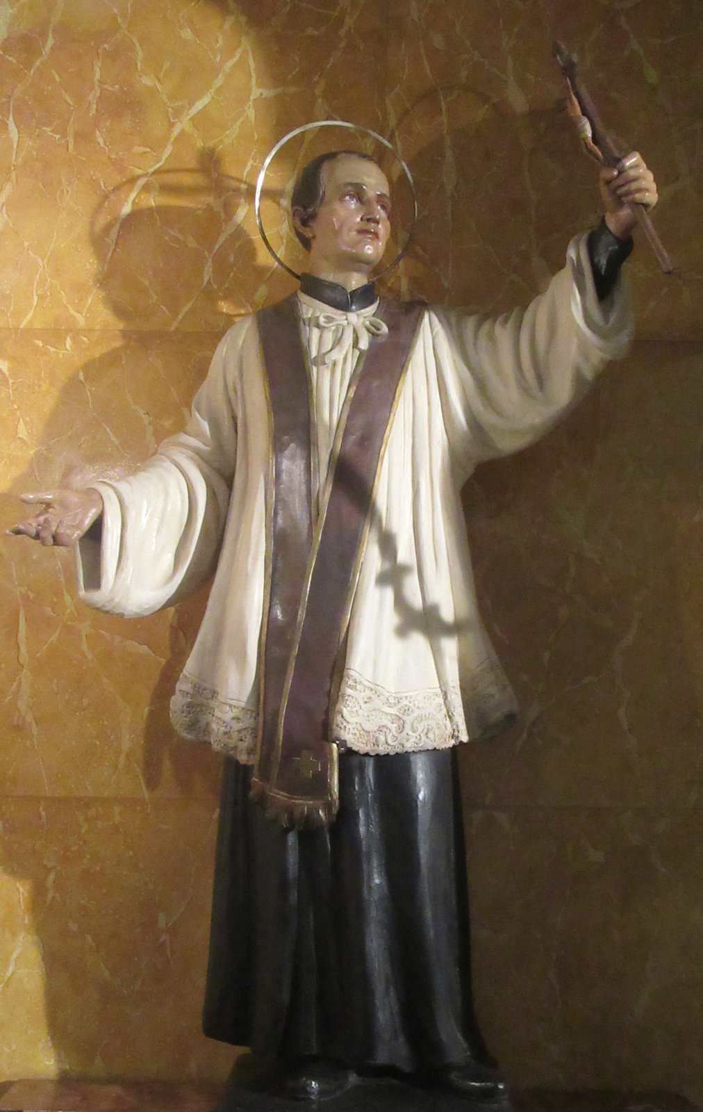 Statue in der Kirche San Pantaleo in Rom