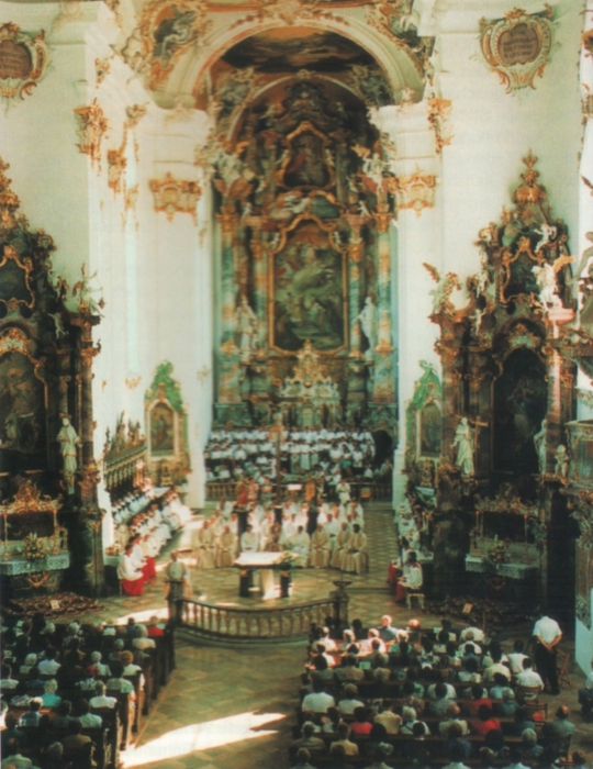 Generalkapitel 1994, in der Klosterkirche in Roggenburg bei Ulm