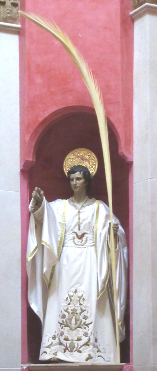 Statue in der Kirche Sta. María de Gracia in Cartagena