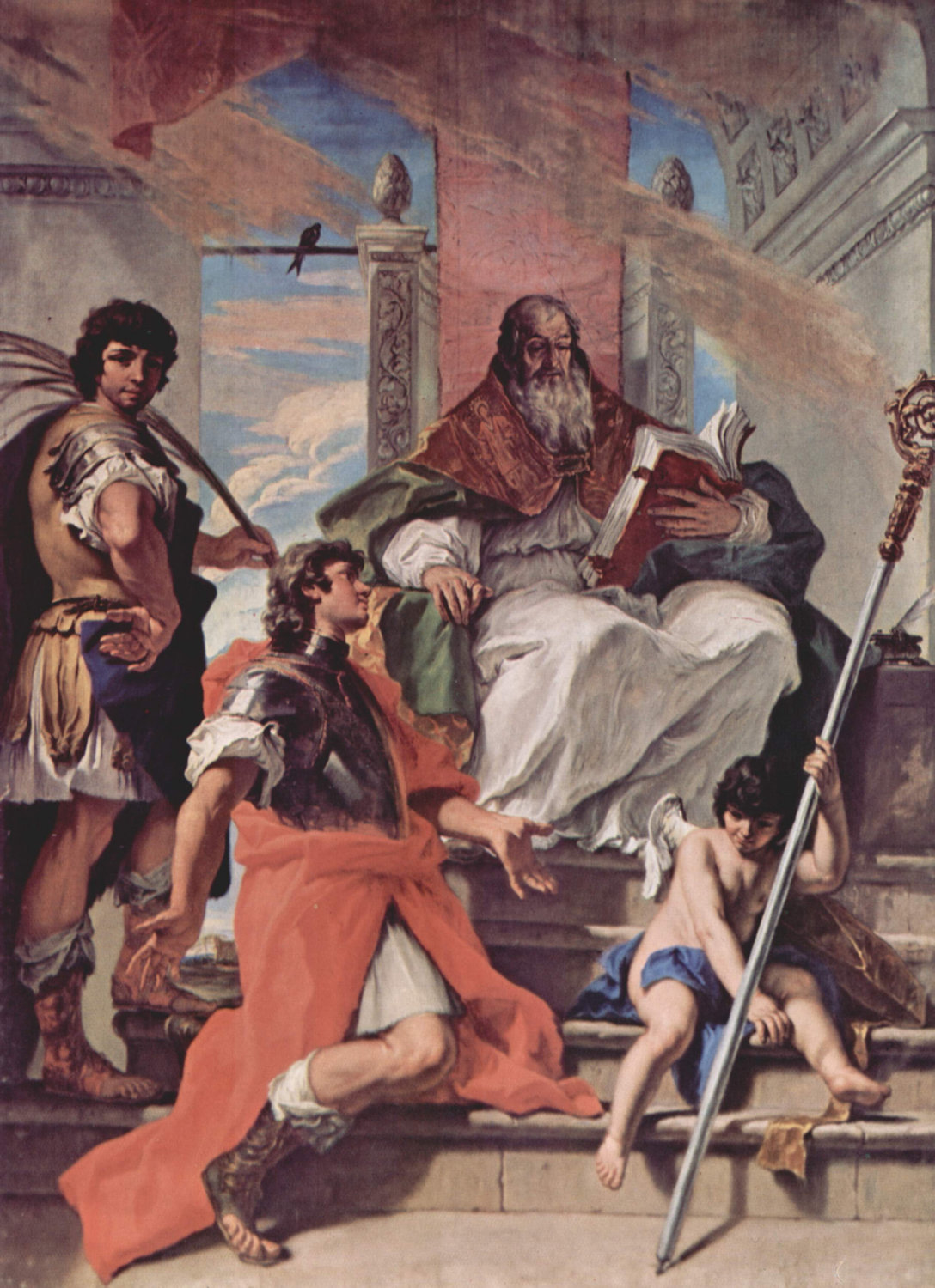 Sebastiano Ricci: Proculus mit Firmus und Rusticus, 1704