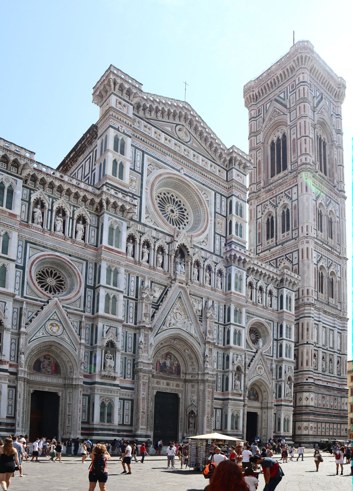 Kathedrale in Florenz an der Stelle der früheren, Reparata geweihten Kirche