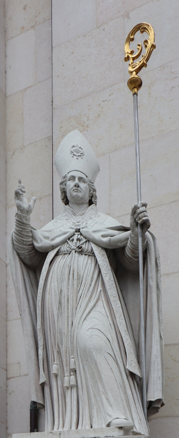 Bartholomäus van Opstal: Statue, um 1660, am Dom in Salzburg