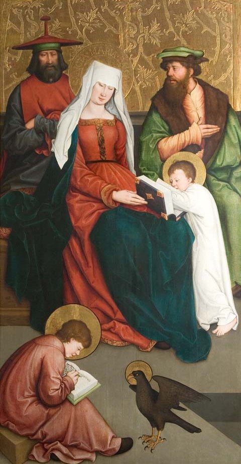 Bernhard Strigel: (Maria) Salome und ihre Familie, 1520/1528, in der National Gallery of Art in Washington