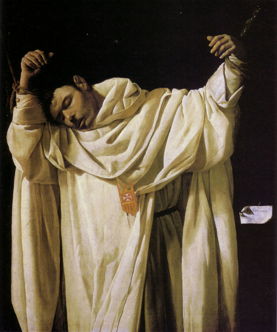 Francisco de Zurbarán: Serapion, 1628, im Wadsworth Atheneum in Hartford in Connecticut in den USA