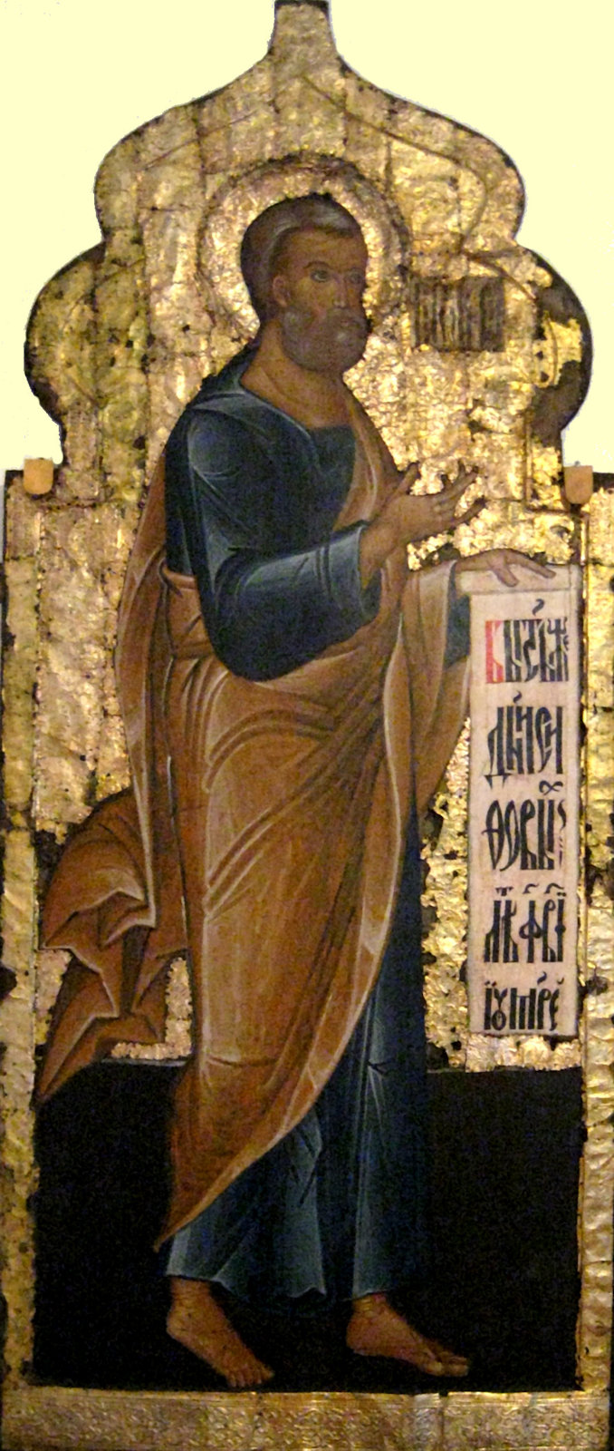 Ikone in der Kathedrale des Klosters Kirillo-Beloserski in Kirillow im Oblast Wologda in Russland