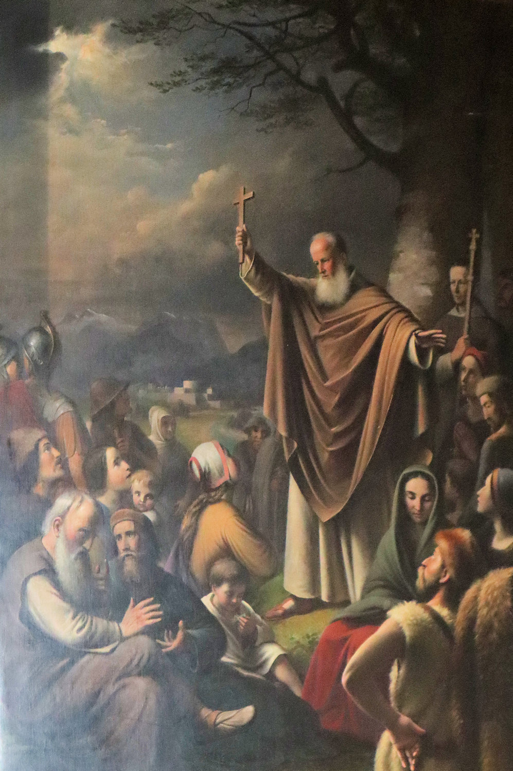 Severin predigt, in der Pfarrkirche in Kuchl