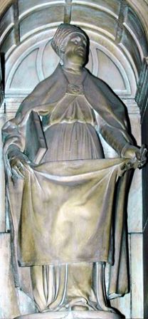 Bartolomé Ordóñez: Statue, 1519,  in der Kathedrale in Barcelona