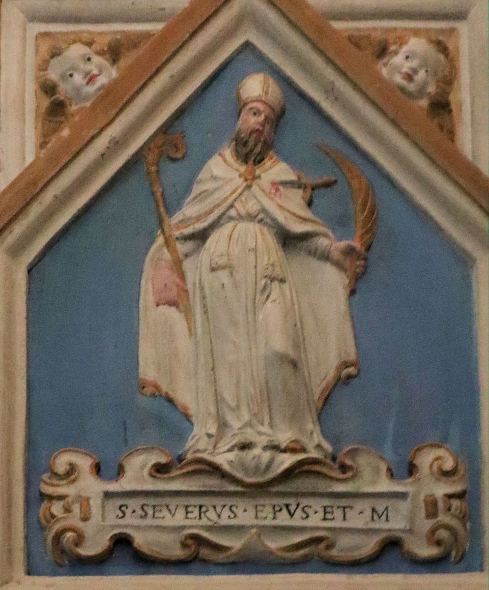 Severus' Grab im „Sanktuarium der Märtyrer” in der Kathedrale in Cagliari