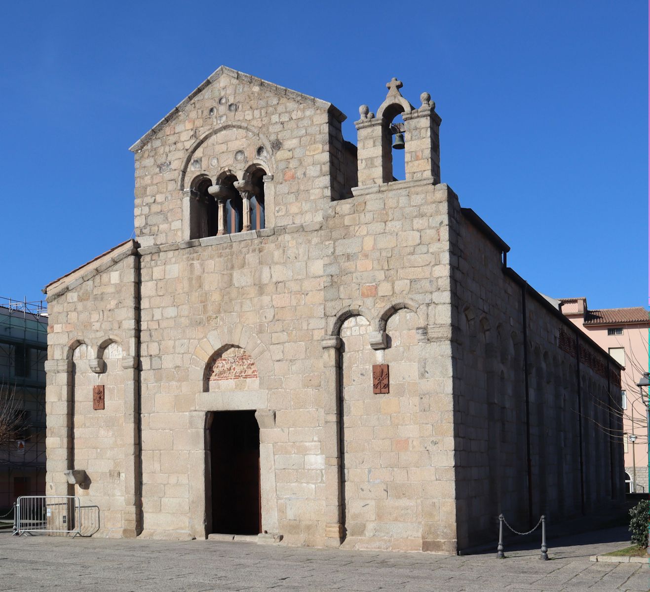 die Simplicius geweihte Basilika in Olbia, gebaut im 12. Jahrhundert an der Stelle einer frühchristlichen Kirche