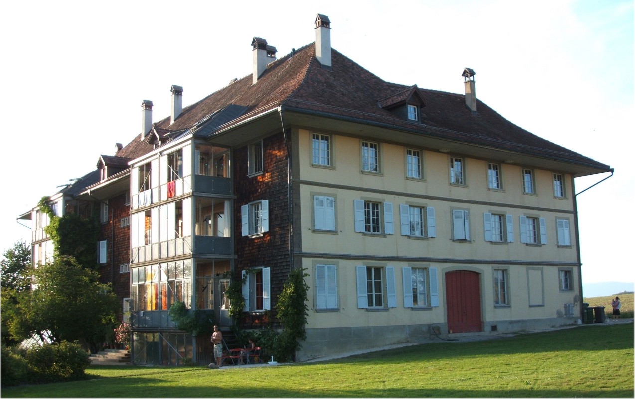 Das 1819 erbaute 'Lehrerhaus' in Hofwil