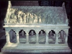 Stephans Grab in Aubazine, 2. Hälfte des 13. Jahrhunderts