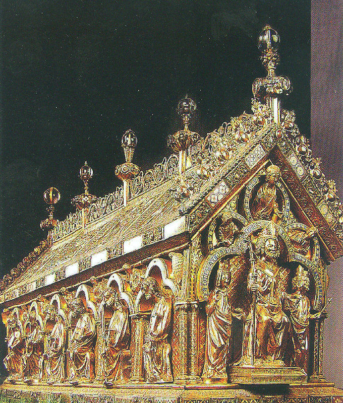 Suitbertus-Schrein, 1264, in der Stiftskirche in Kaiserswerth
