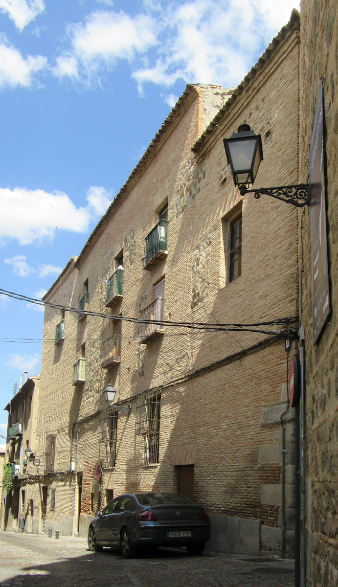 Straßenseite des Hauses „de Mesa” in Toledo