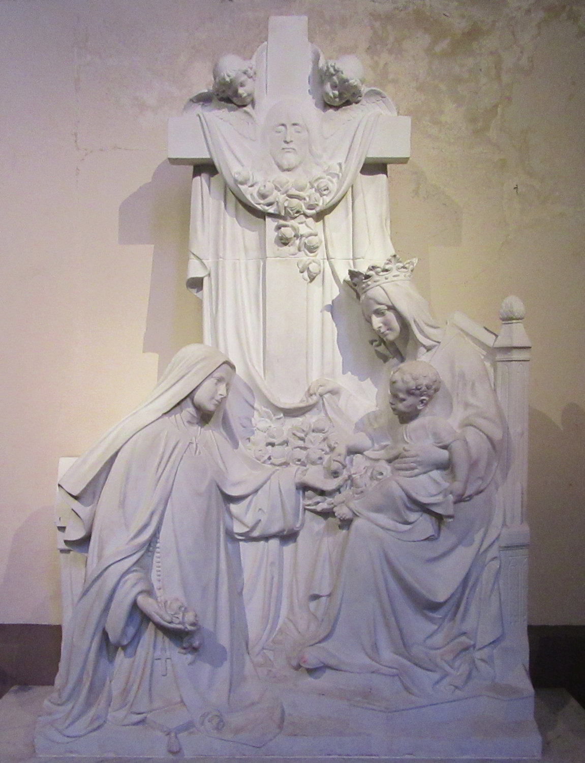 Statue, 1900, in der Kirche Alt-St.-Peter (katholischer Teil) in Straßburg