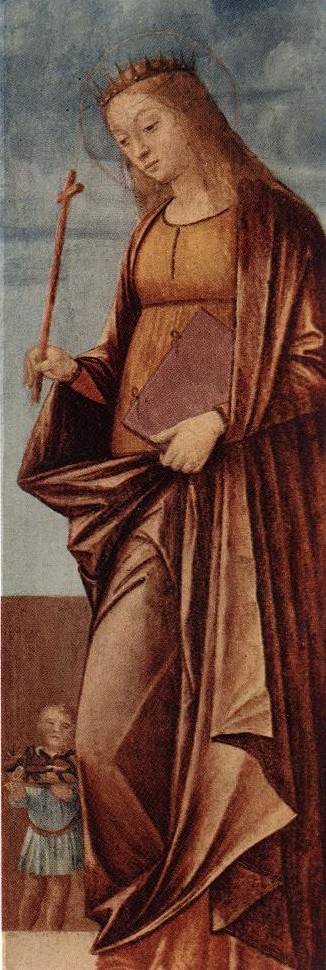 Vittore Carpaccio: Veneranda, um 1500, Museo di Castelvecchio in Verona