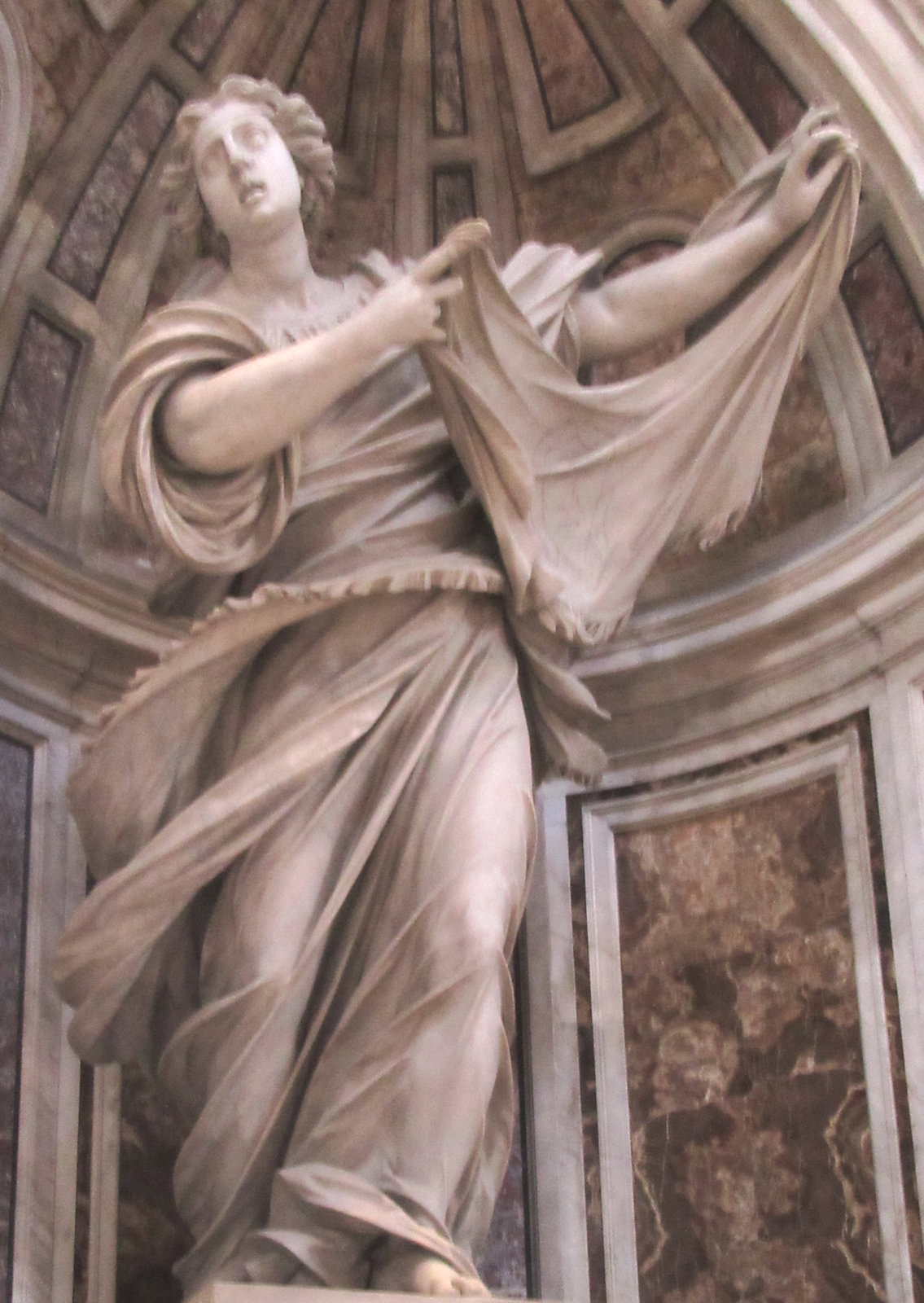 Francesco Mochi: Statue, um 1640, in der, in der Peterskirche in Rom