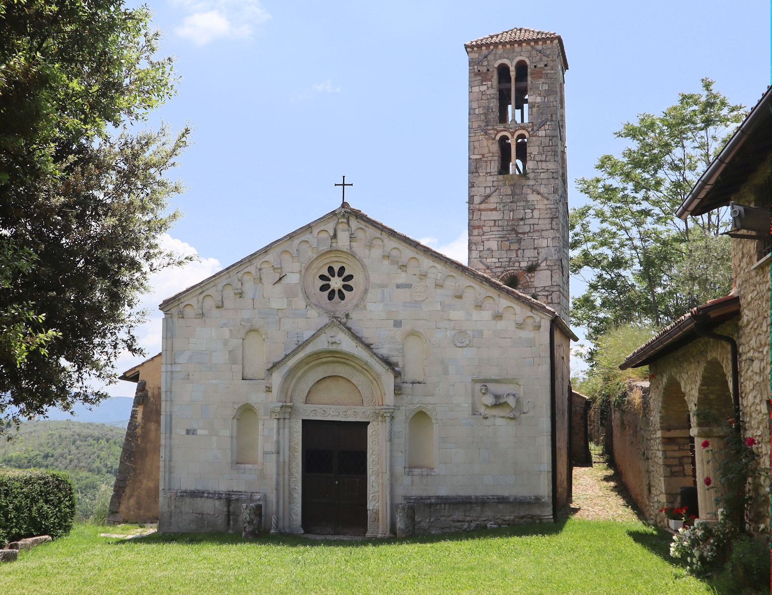 Kirche Santa Vittoria bei Monteleone Sabina
