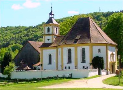 Die Kirche „Zu den drei Elenden” in Griesstetten, ein Wallfahrtsort