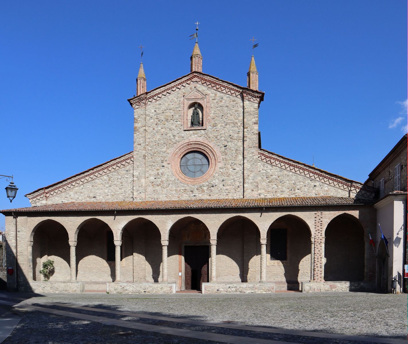 Kirche des ehemaligen Klosters in Bobbio