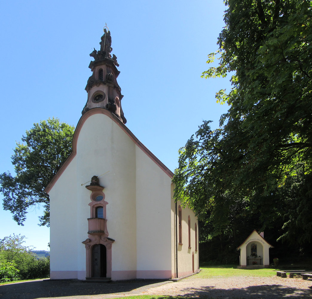 Statue, 1757, in der Wendelin-Kapelle bei Bottenau, heute Stadtteil von Oberkirch