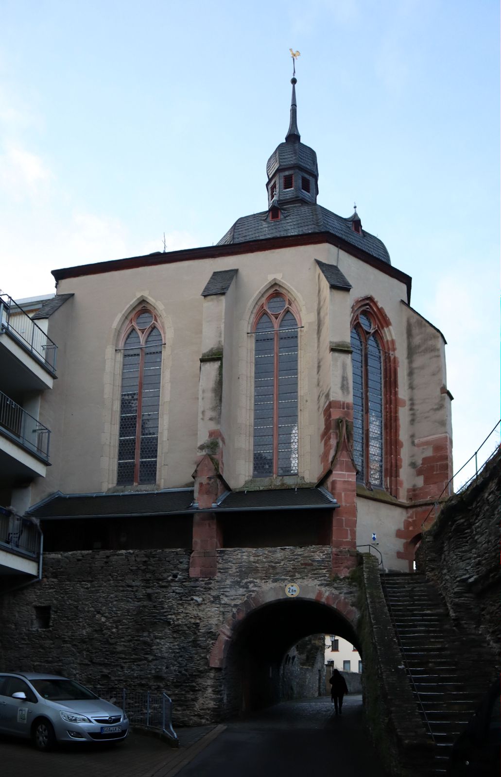 frühere Werner-Kapelle in Oberwesel - gebaut als Hospitalkirche, von der nur der Chor erhalten ist