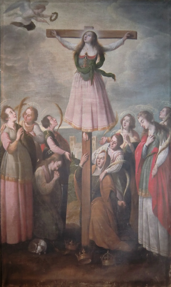 Pedro Ruiz de Salazar: Ölbild, um 1630, in der Kathedrale in Santo Domingo de la Calzada