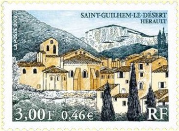 Briefmarke der französischen Post, 2000
