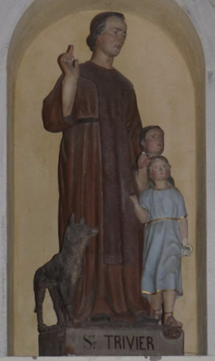 sveti Trivier iz Dombesa - duhovnik, menih in puščavnik