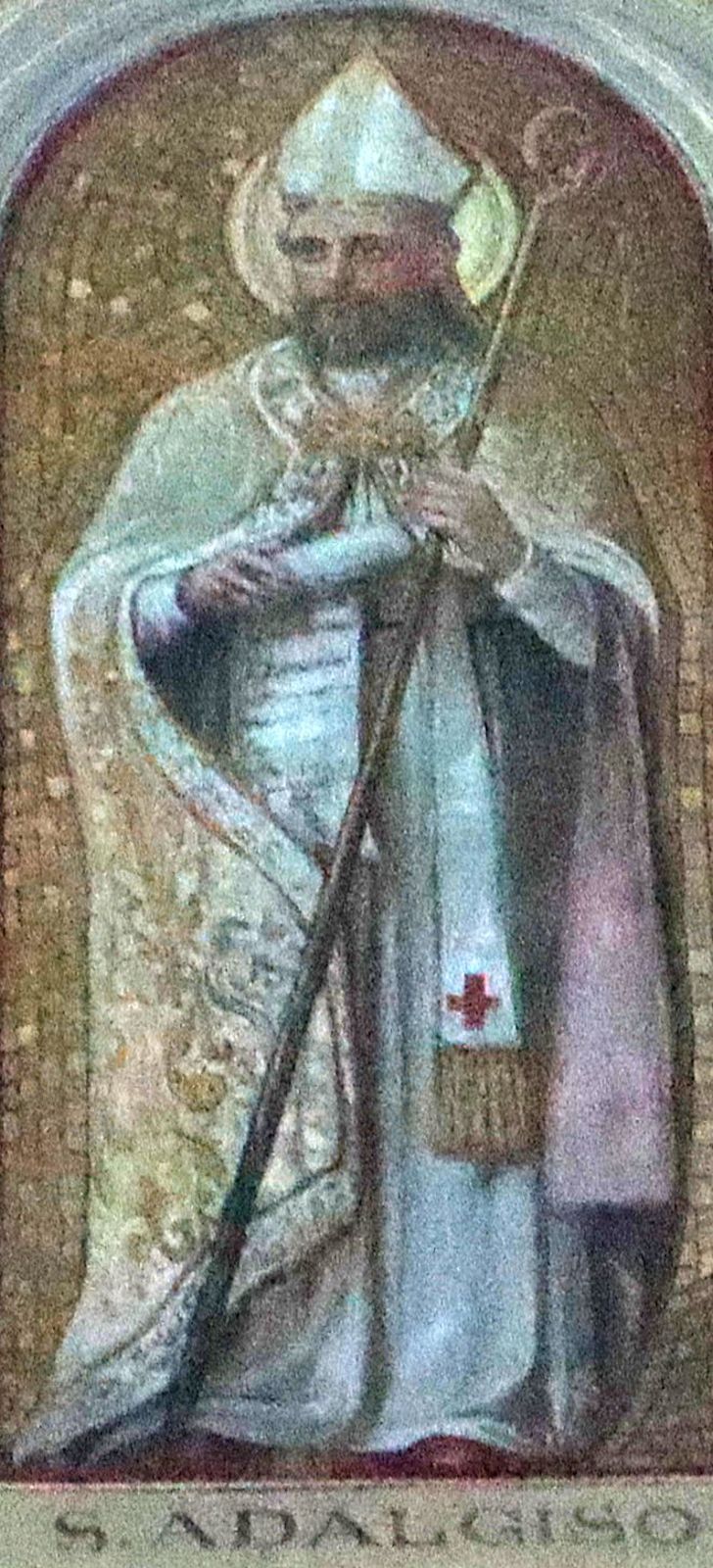 Fresko in der Kirche Sant'Agabio in Novara