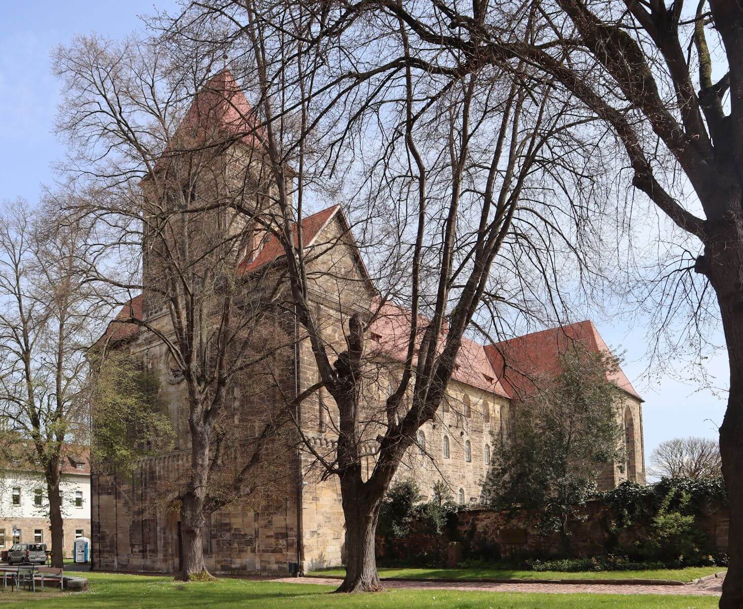 Die ab 1120 erbaute Kirche des ehemaligen Klosters Breitenau