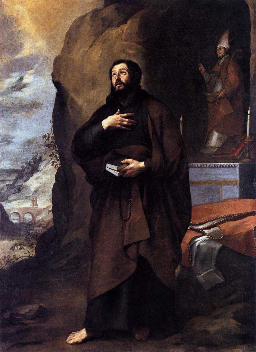 Bartolomé Esteban Murillo: Adelelmus, um 1655, Museo de Bellas Artes in Bilbao