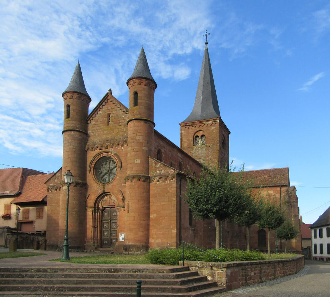 ehemalige Klosterkirche in Neuweiler