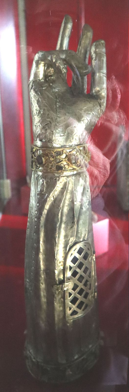 Reliquiar in der Kirche des ehemaligen Klosters in Beaulieu-sur-Dordogne