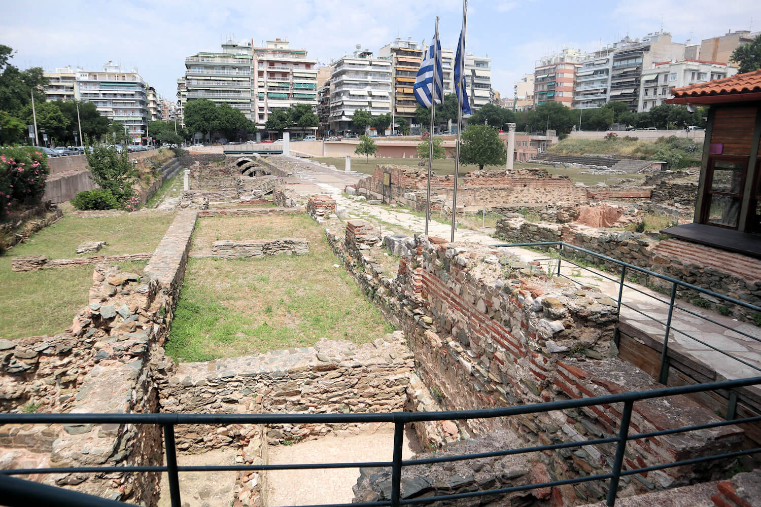 Ausgrabungen der römischen Agora in Thessaloniki