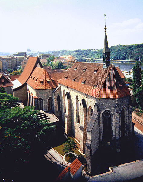 Agnes-Kloster, heute Ausstellungsräume der Nationalgalerie in Prag