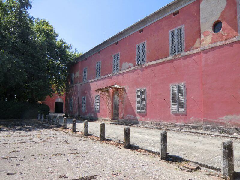 Anwesen der Eltern von Agnes in Gracciano-Abbadia