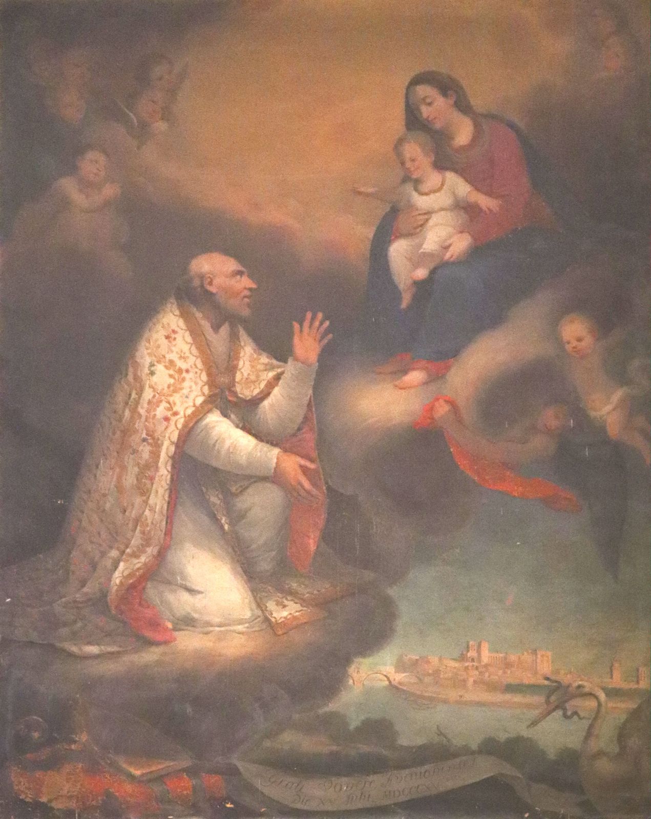 Minoli: Bild, um 1810, in der Kirche Saint-Agricol in Avignon