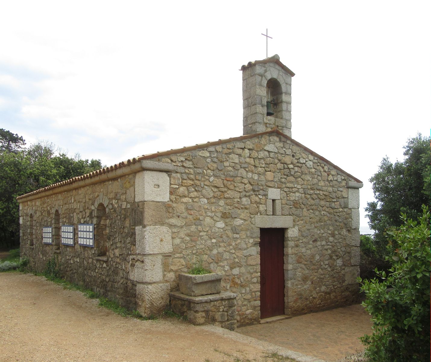 Kapelle Saint-Pierre auf der Lérins-Insel Saint-Honorat