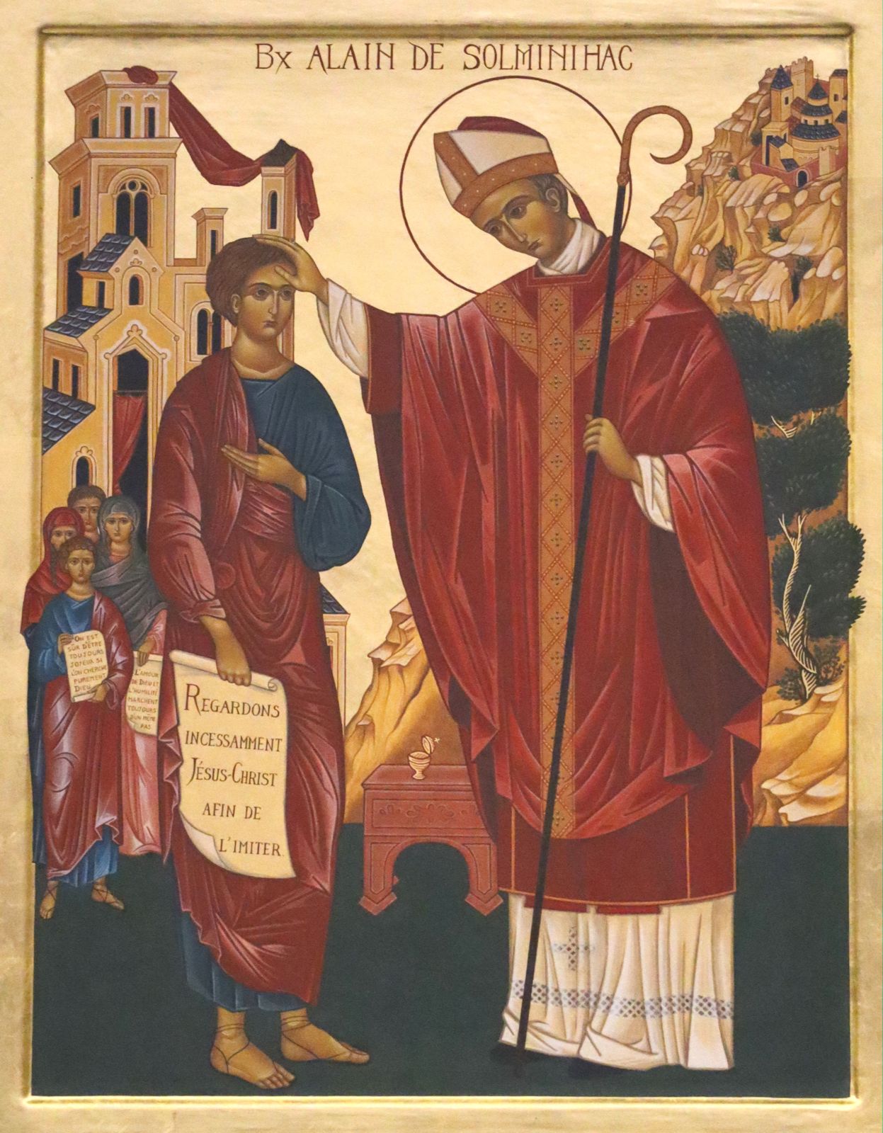 Ikone in der Kathedrale in Cahors