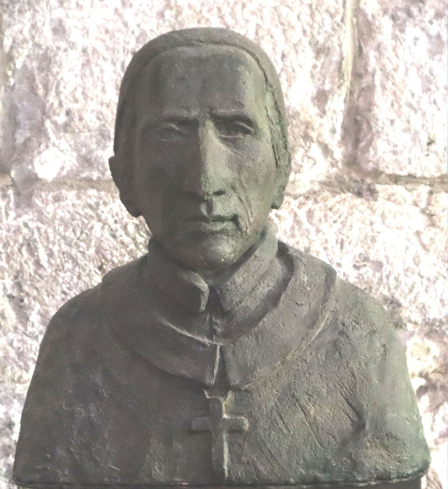 Büste in der Kirche Saint-Saveur im Wallfahrtsort Rocamadour