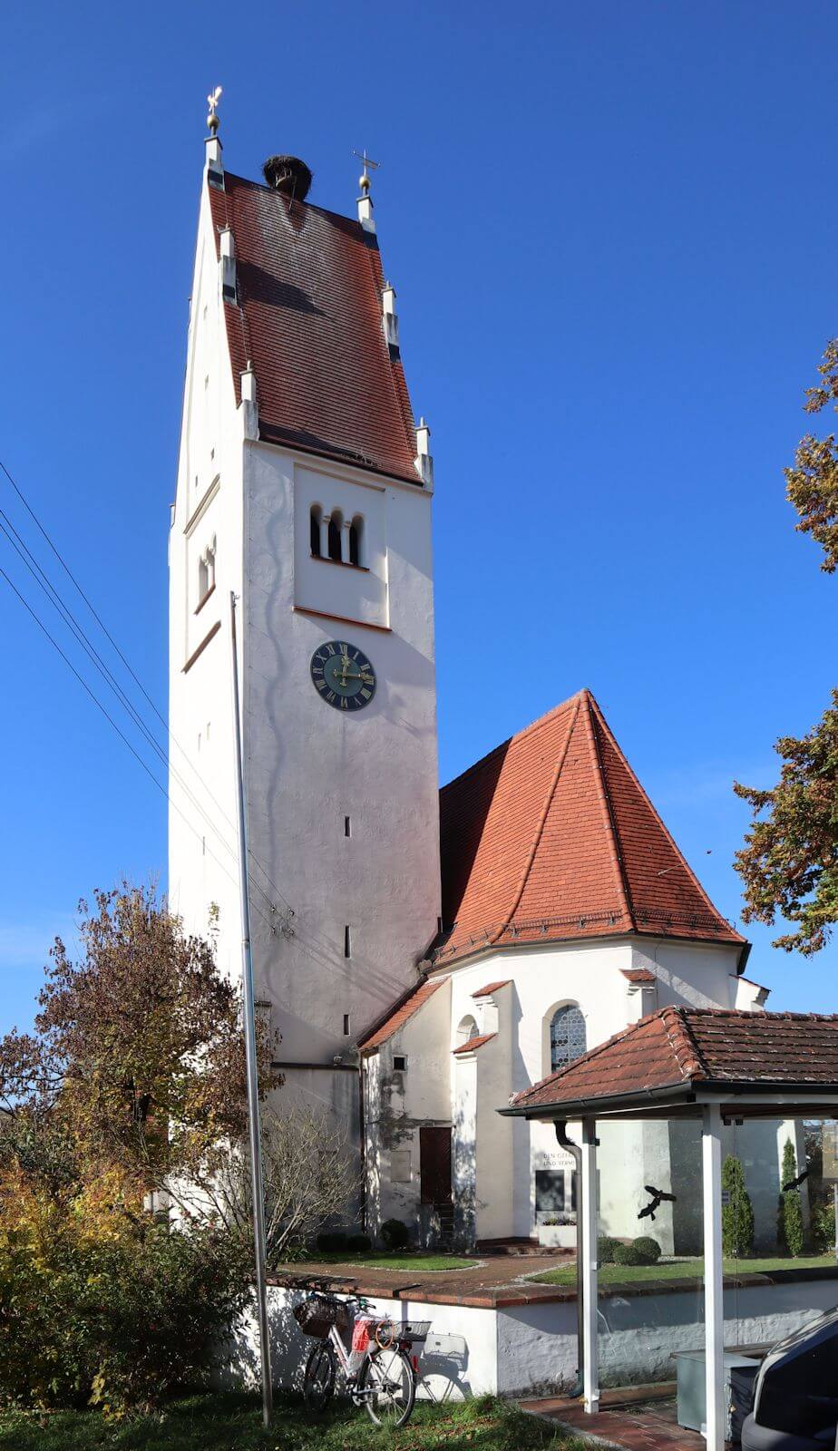 Pfarrkirche in Wörleschwang