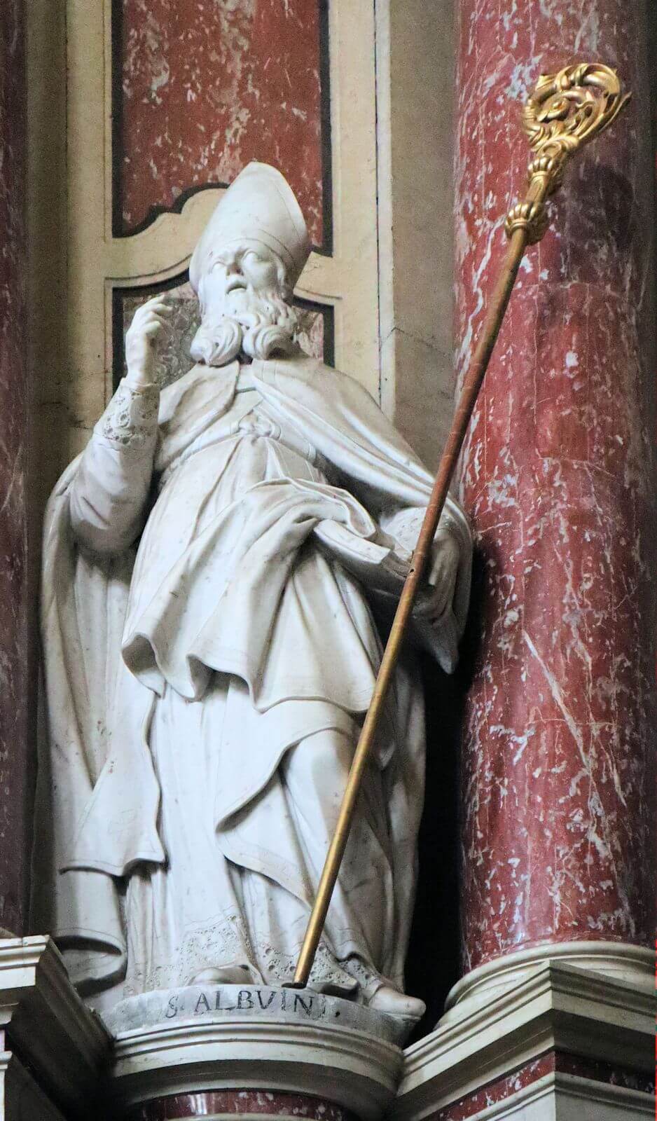 Statue im Dom in Brixen