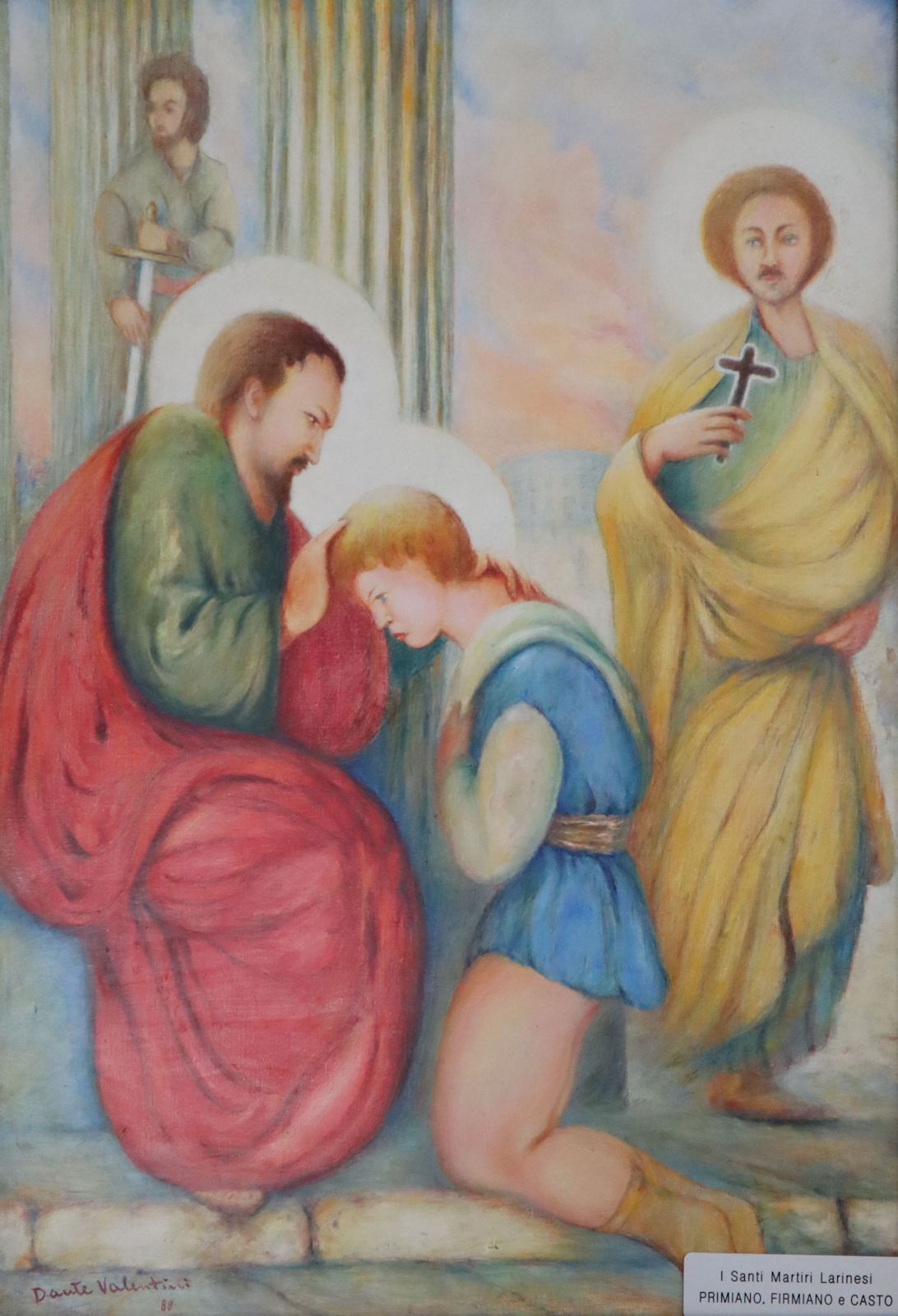 Bild: Primianus, Firmianus und Castus, in der Kirche der Märtyrer in Larino